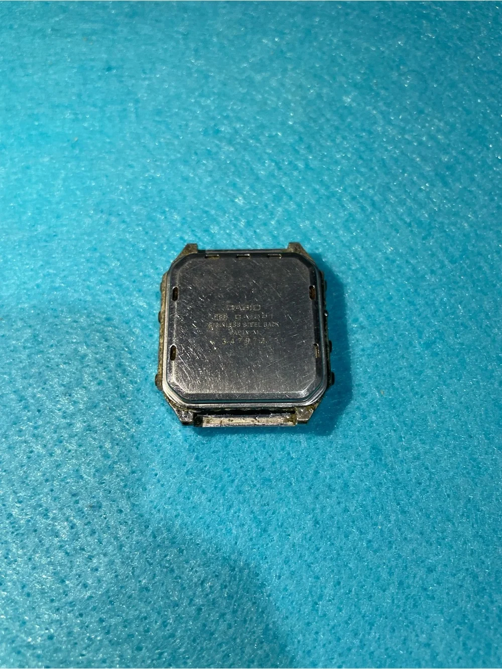 CASIO CA-851 Men's Watch Alarm Calculator Japan Vintage For Parts